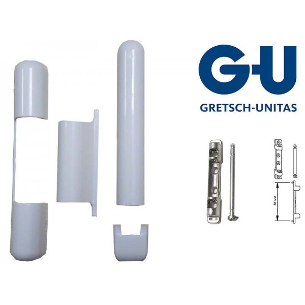 Накладки G-U (ГУ) на петли пластиковых окон и дверей